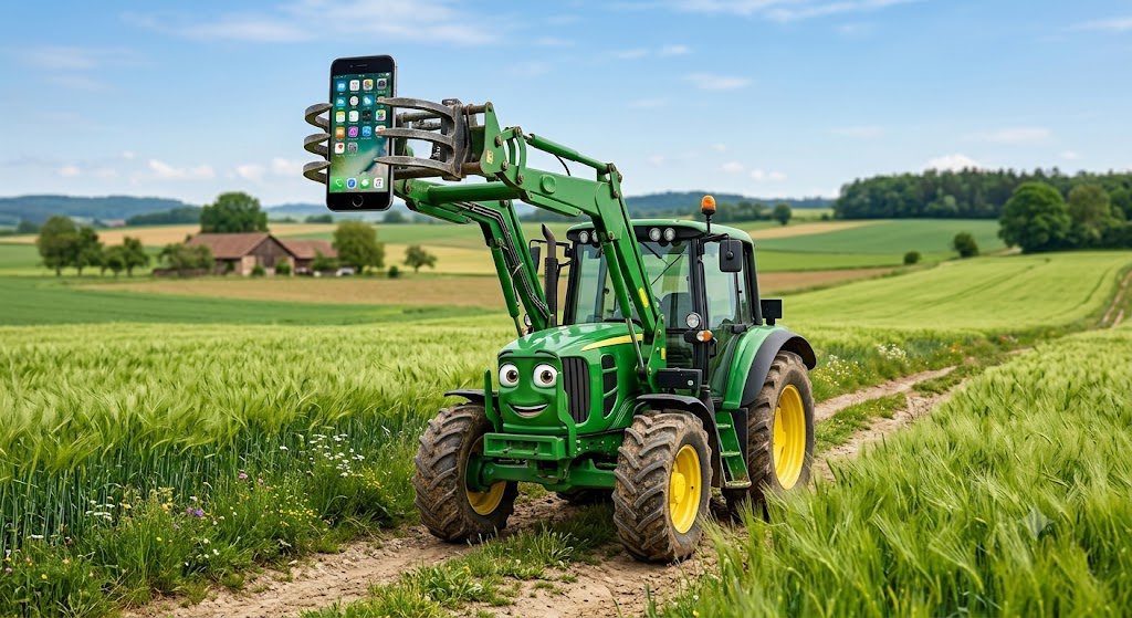 Tractor facts delivered by SMS